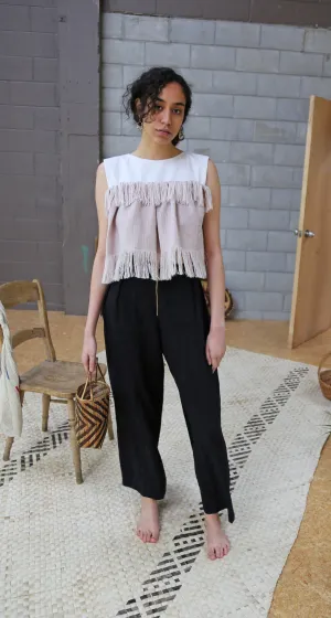 ABEBE FRINGE TOP