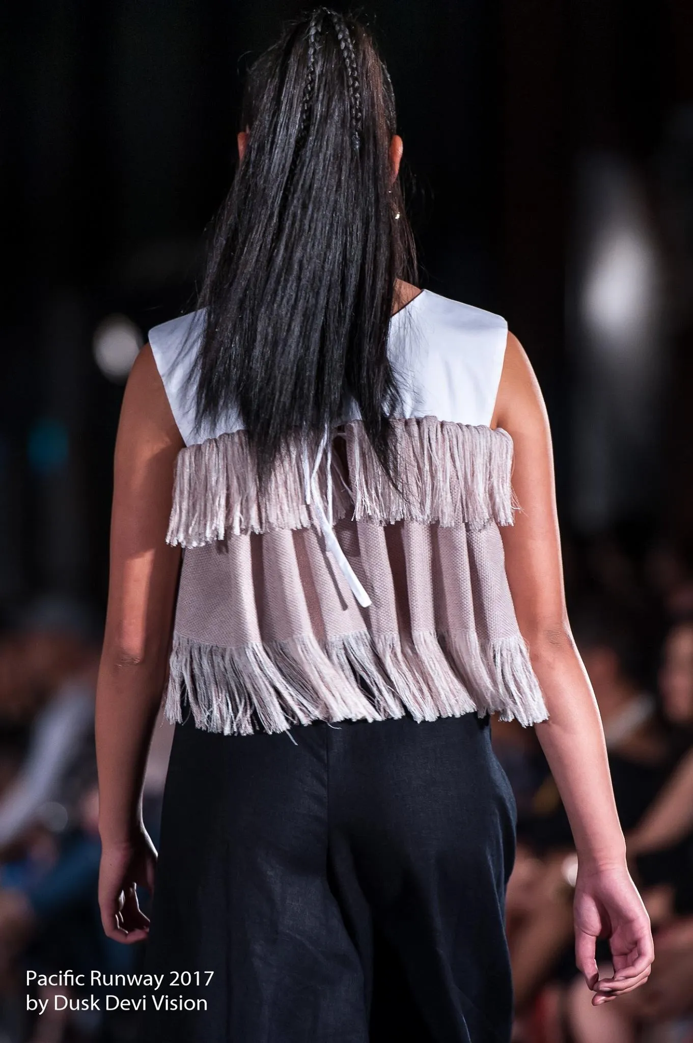 ABEBE FRINGE TOP
