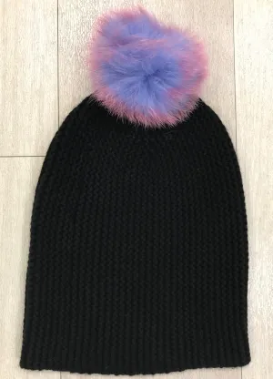 Autumn Cashmere Unicorn Hat with Pom Pom