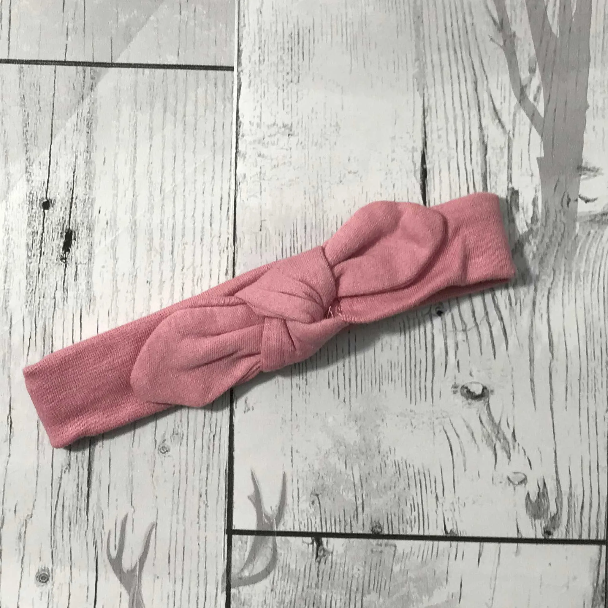 Baby Girls Knotty Headband - Rose Gold