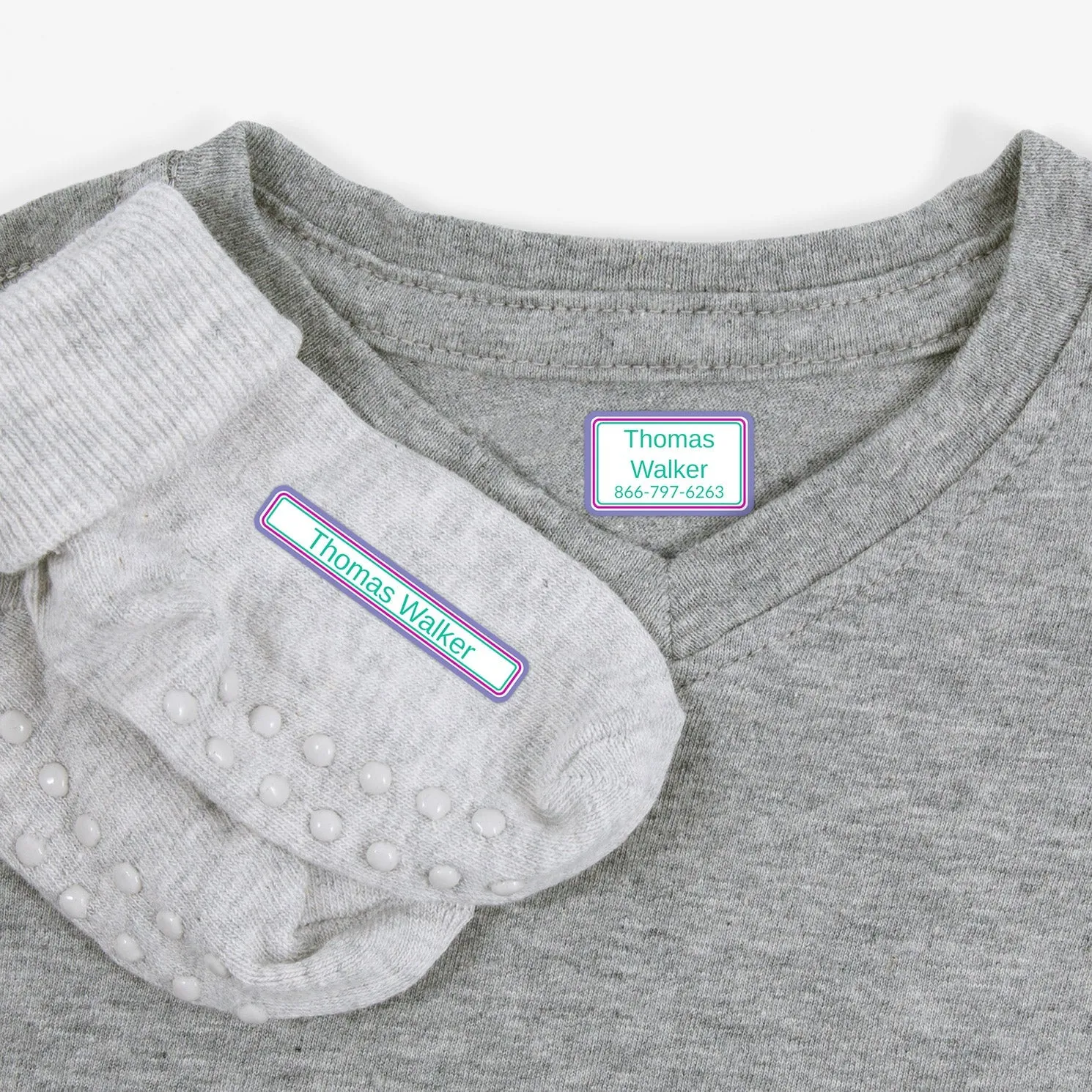 Bands Iron-On Clothing Labels Pack