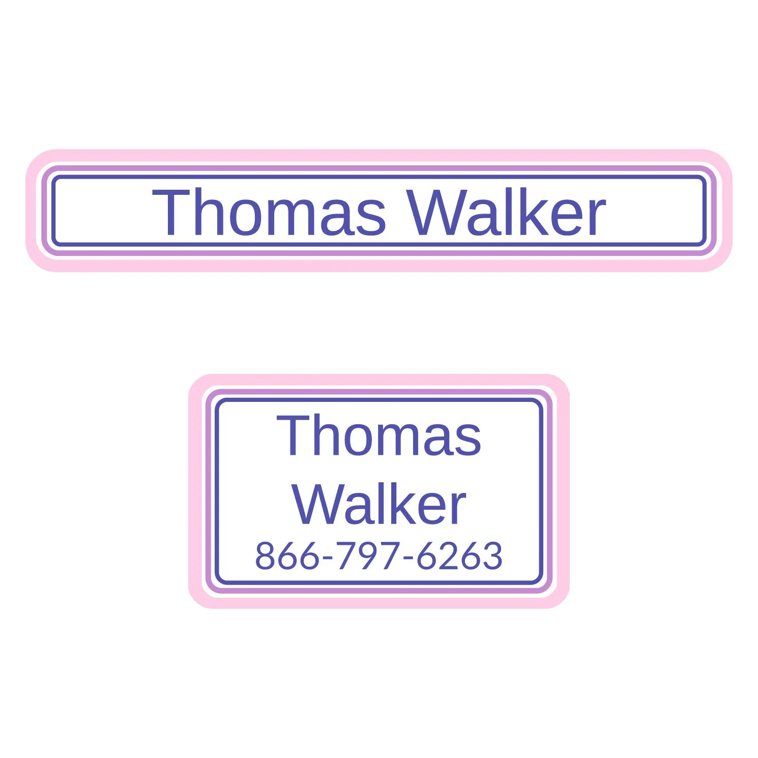 Bands Iron-On Clothing Labels Pack