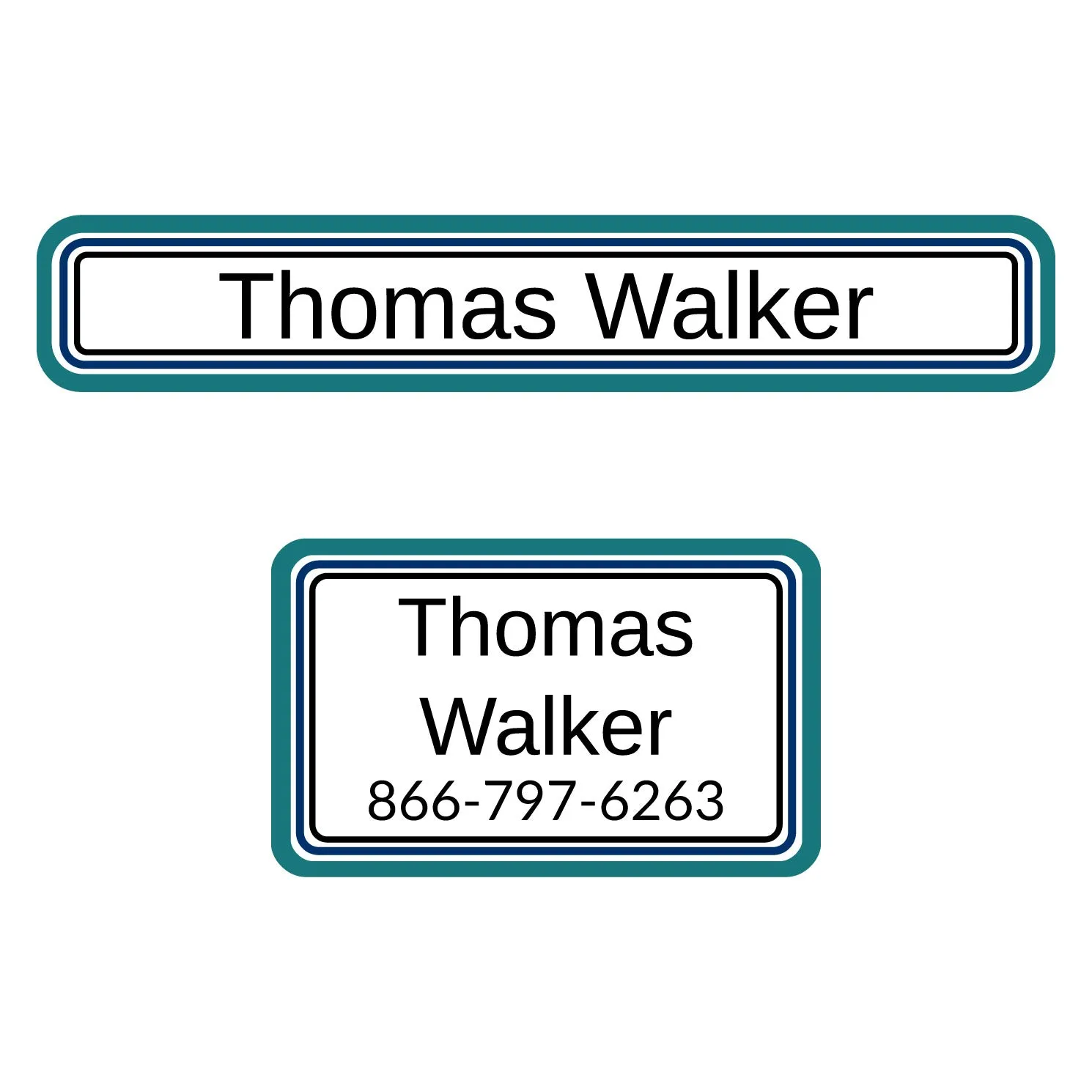 Bands Iron-On Clothing Labels Pack