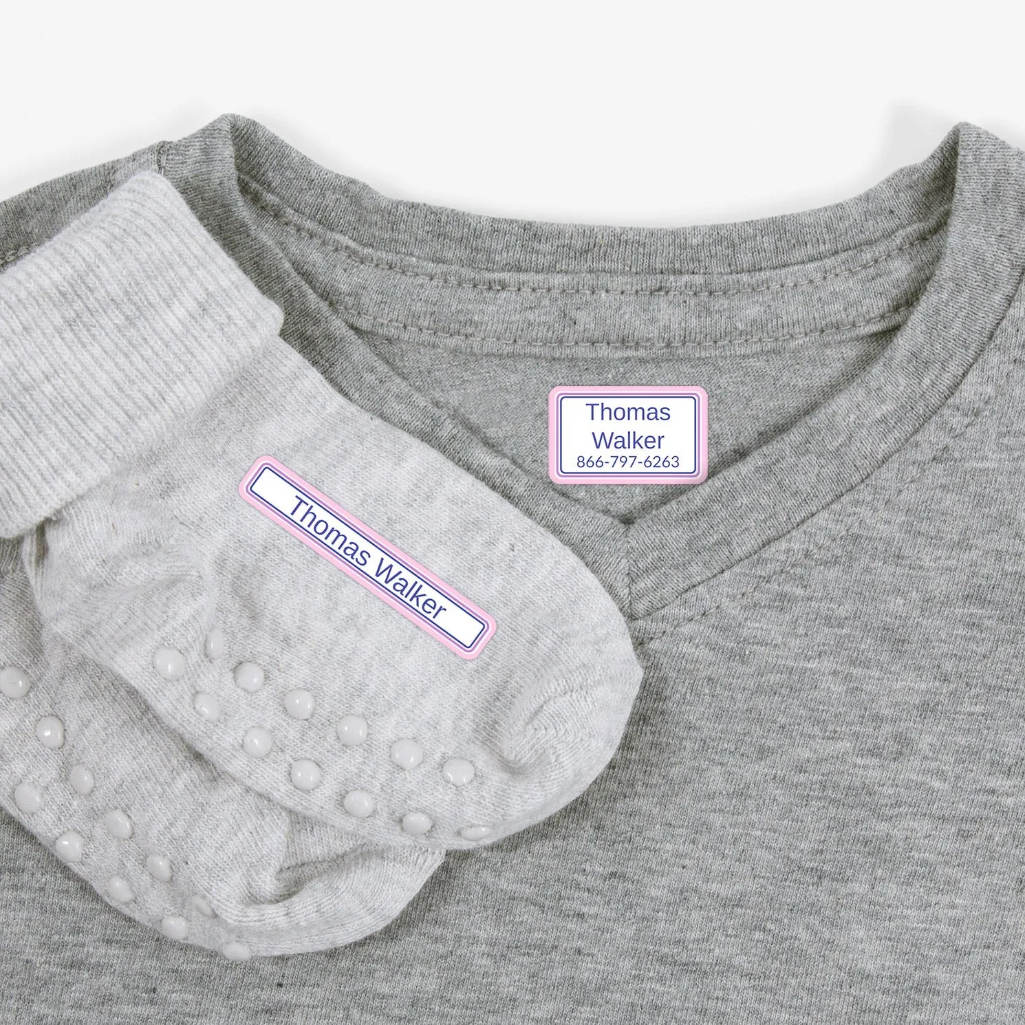 Bands Iron-On Clothing Labels Pack