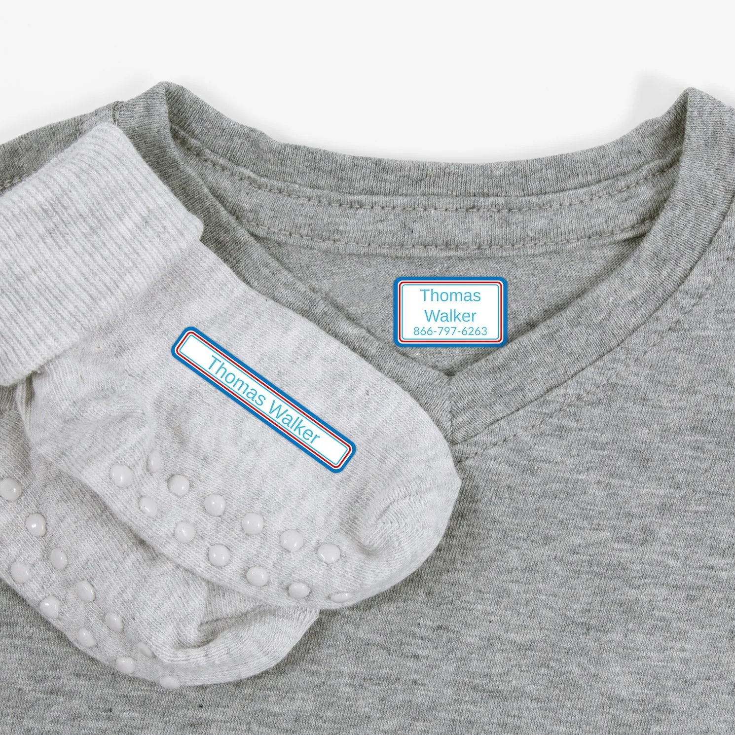 Bands Iron-On Clothing Labels Pack