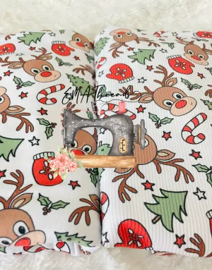 Boy reindeer Turban Headband