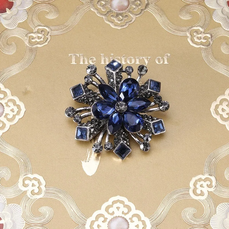 Classic Fashion Enamel Baroque Cross Pearl Brooches Pins Women Men