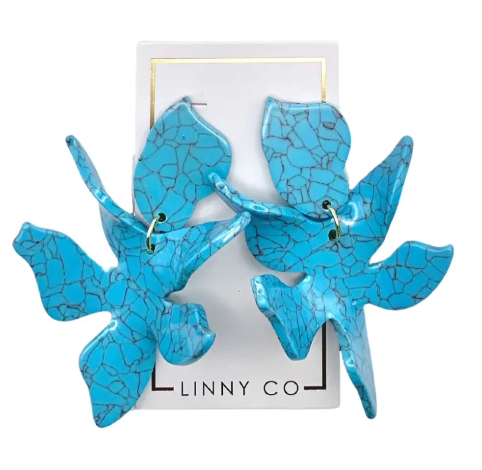 Flora Turquoise Earrings