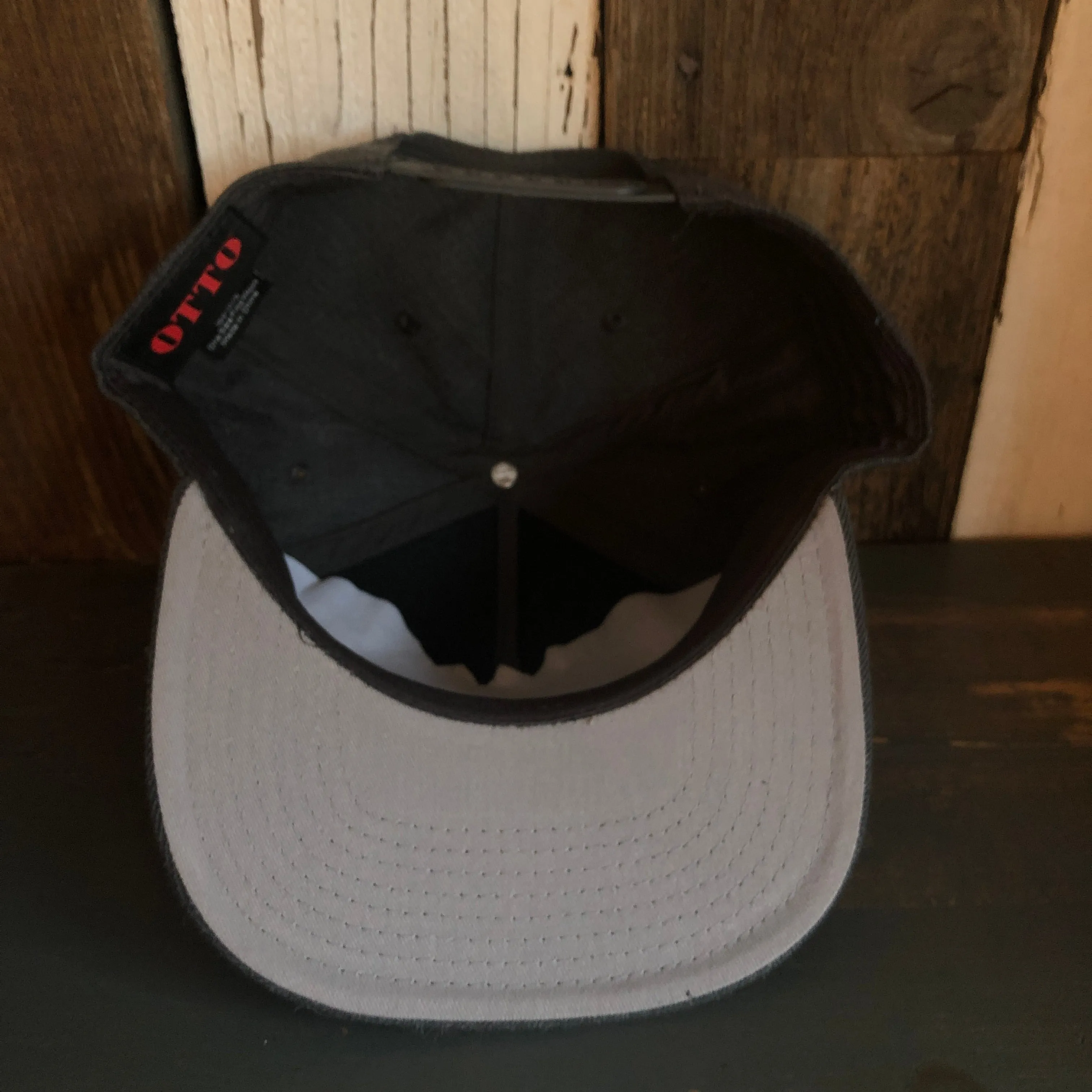 Hermosa Beach FIESTA 5-Panel Mid Profile Snapback Hat - Heather Black