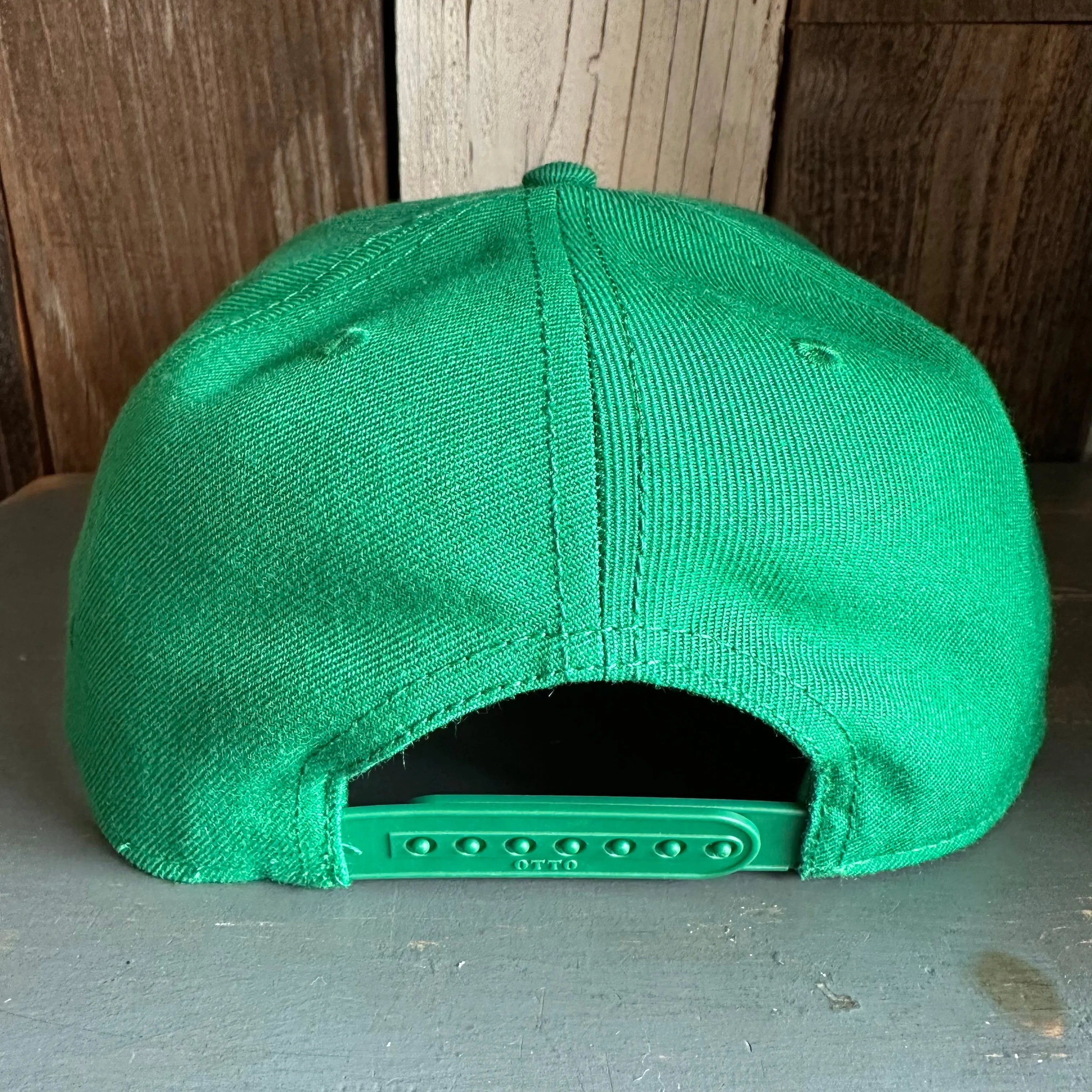 Hermosa Beach FIESTA FOREVER :: 6-Panel Mid Profile Snapback Hat - Kelly Green