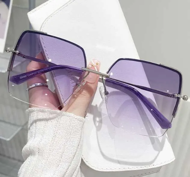 High Quality Square Sunglasses Women's-نظارات شمسية مربعة
