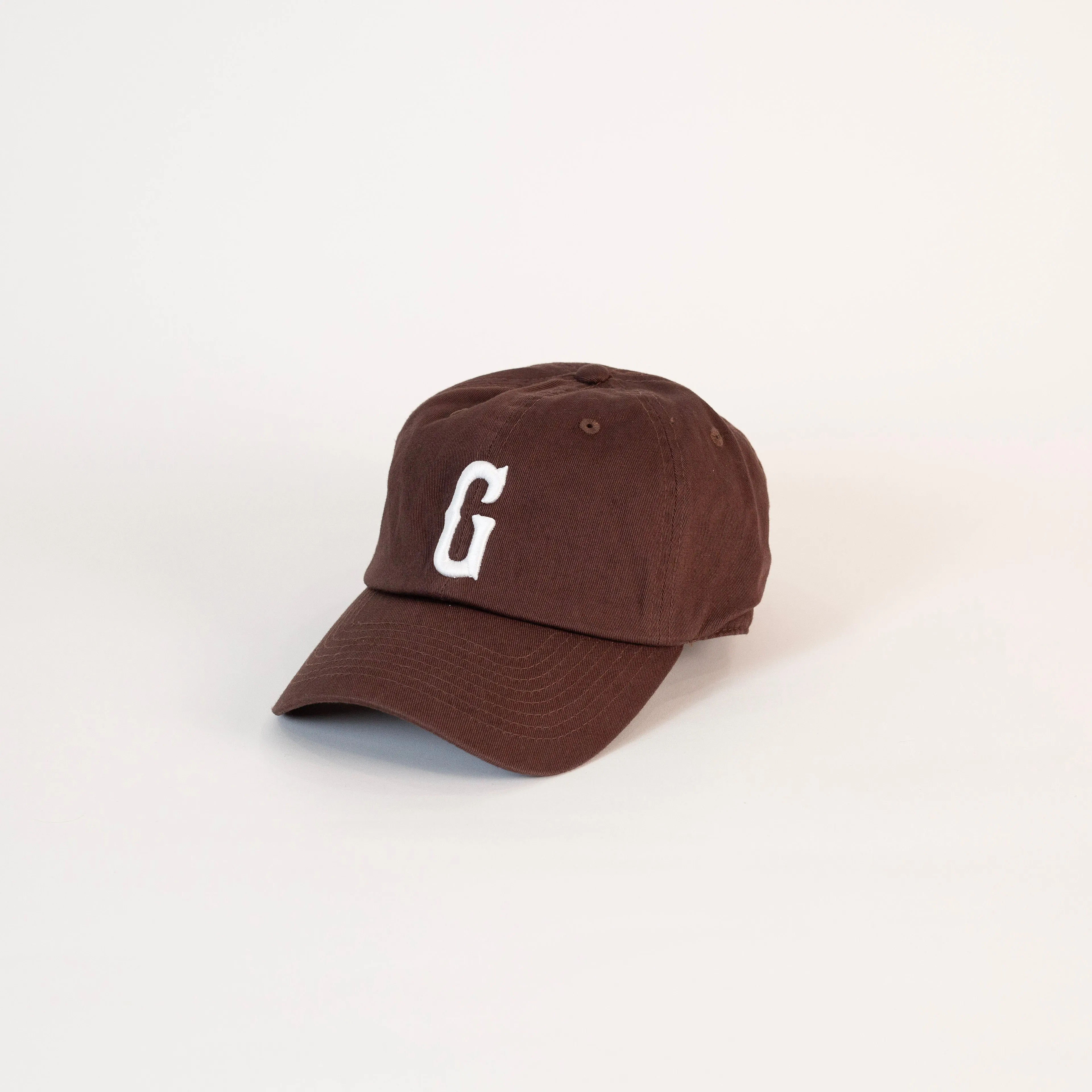 Letter Dad Hat (Brown   White Letter)