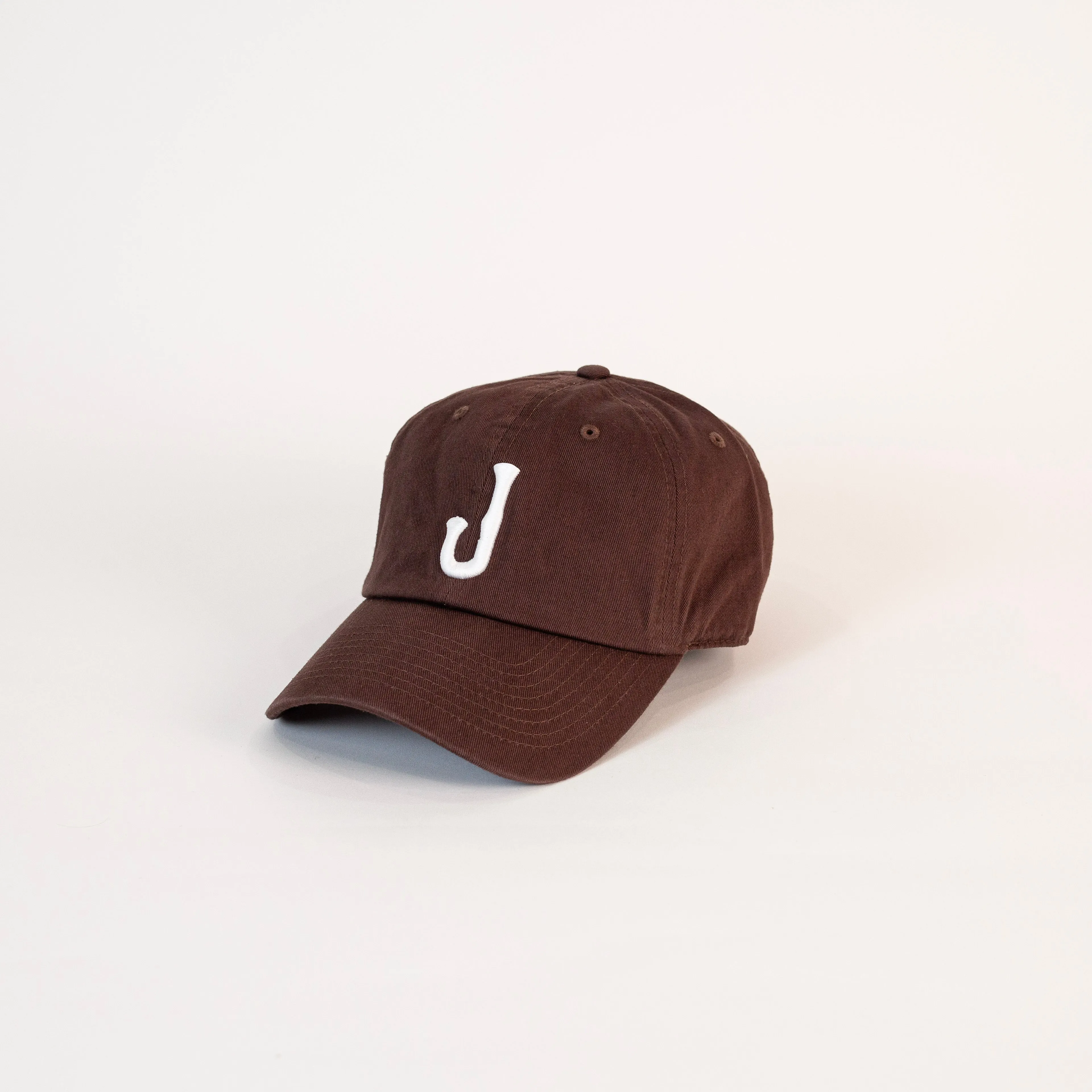 Letter Dad Hat (Brown   White Letter)
