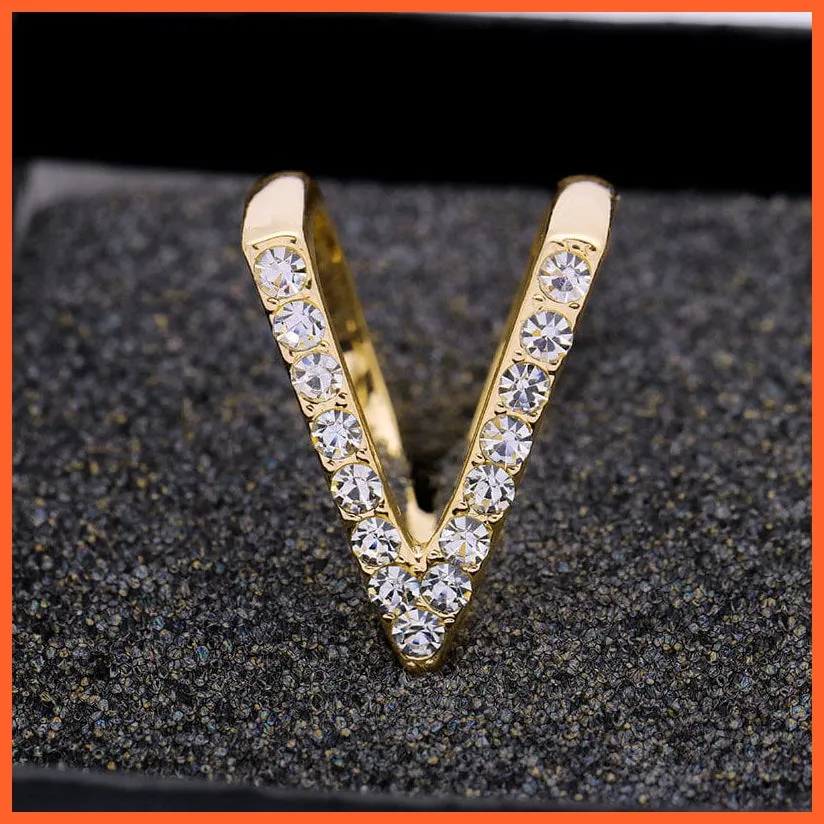 Letter Shape Crystal Brooch Pin | Fashion Pearl Shawl Buckle Clip Scarf