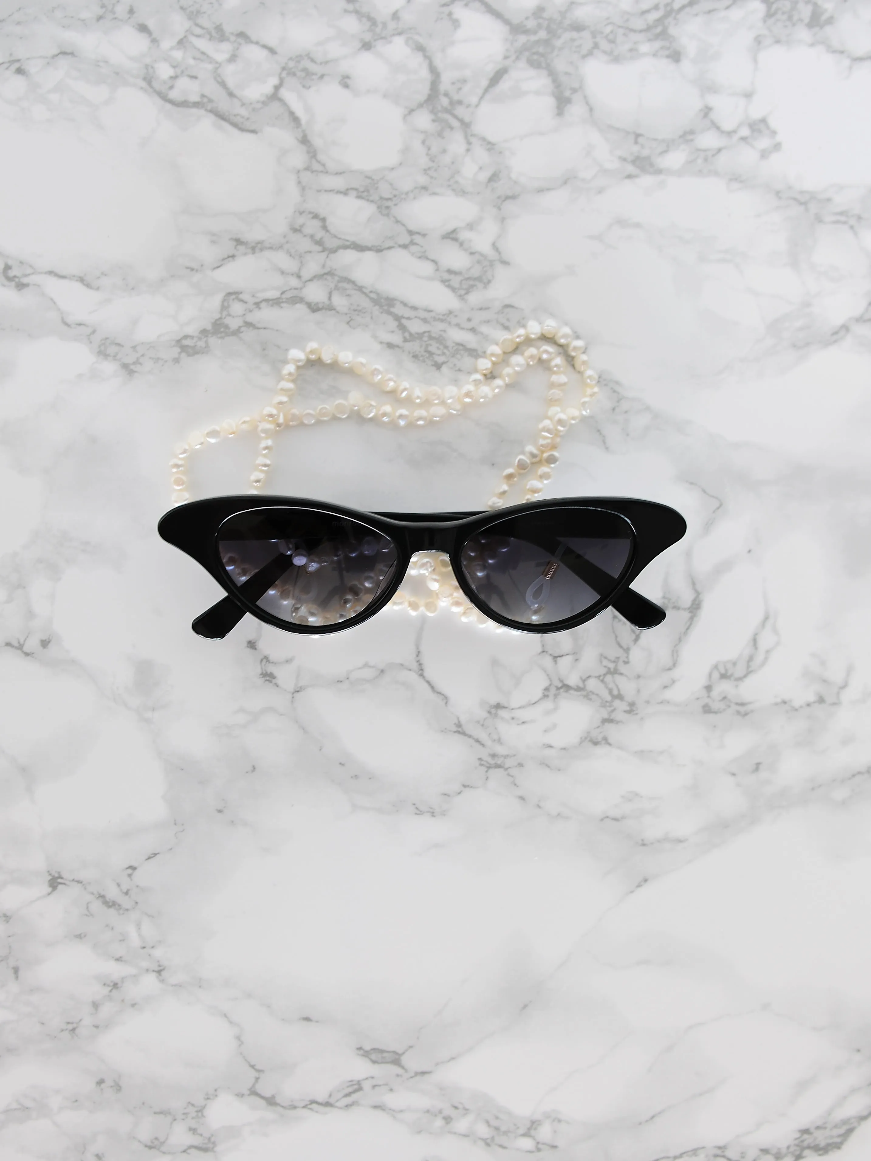 Pearl Sunglasses Chain Necklace