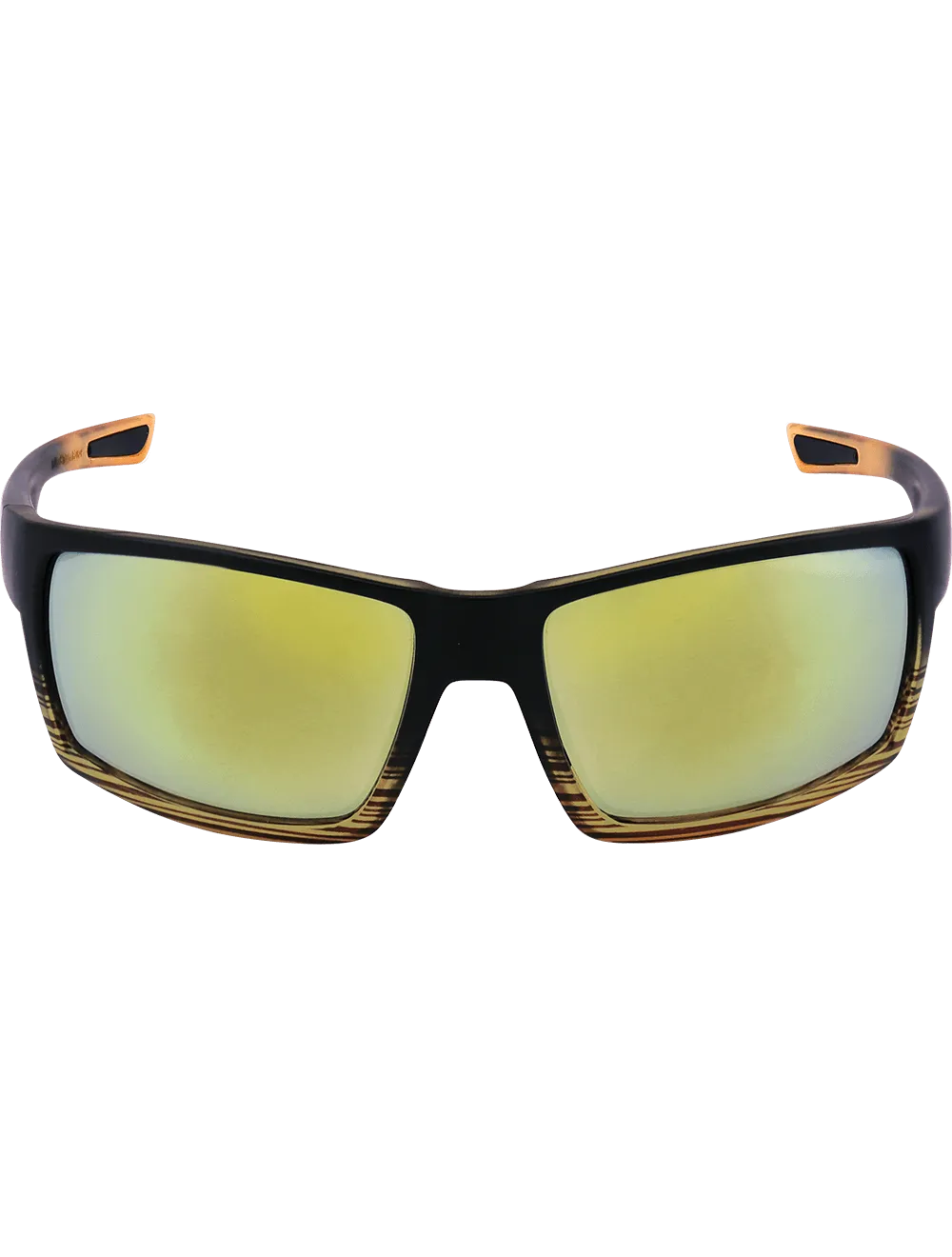Sawfish™ Gold Mirror Performance Fog Technology Polarized Lens, Tortoise/Black Frame Safety Glasses - BH26719PFT