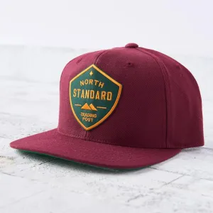 Snapback (Maroon   Spruce   Gold Shield)
