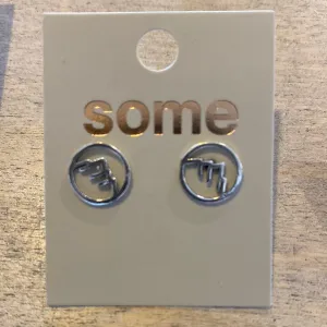 Some Sterling Silver Mountain Earrings 696