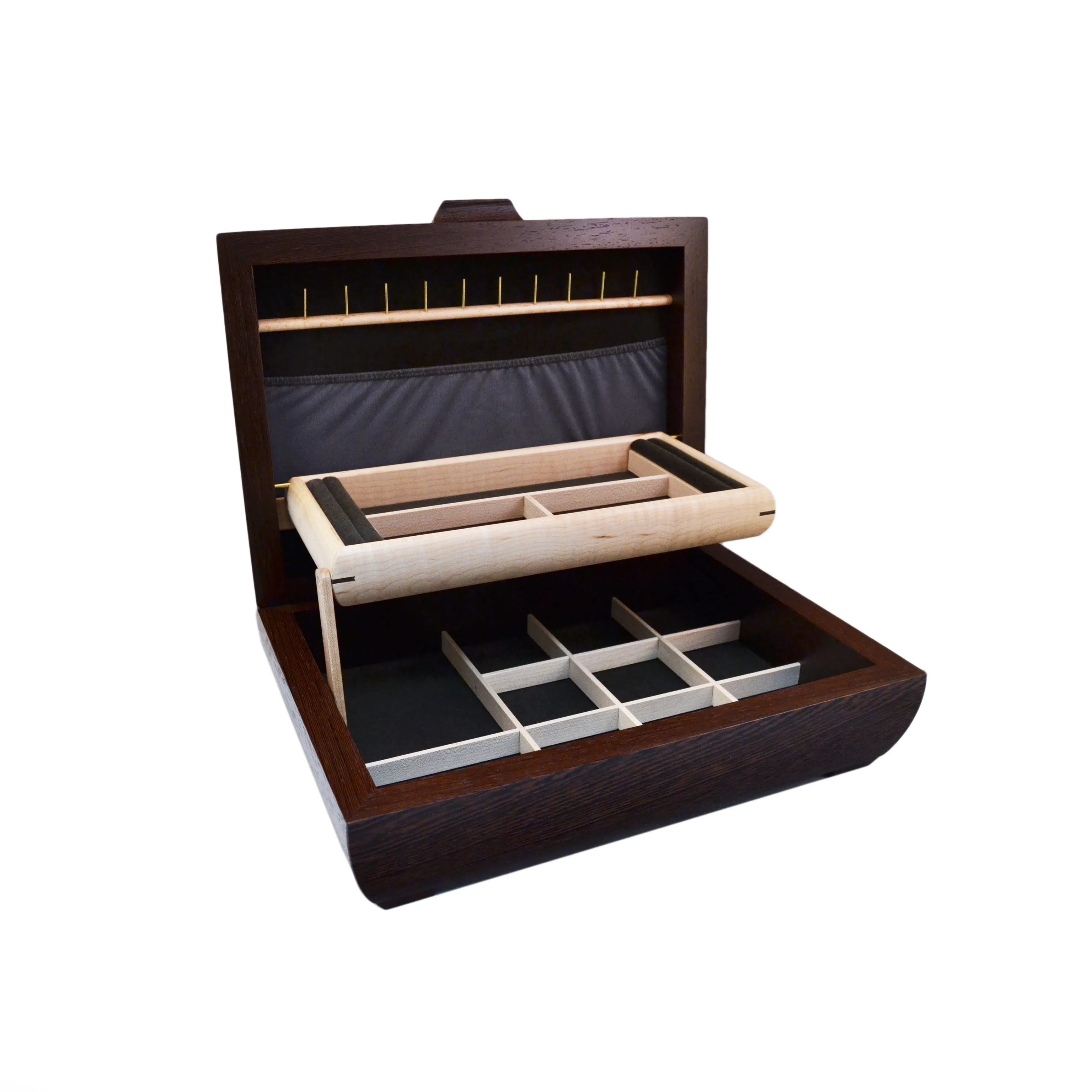 Wenge & Tamo Ash Elegance Jewelry Box